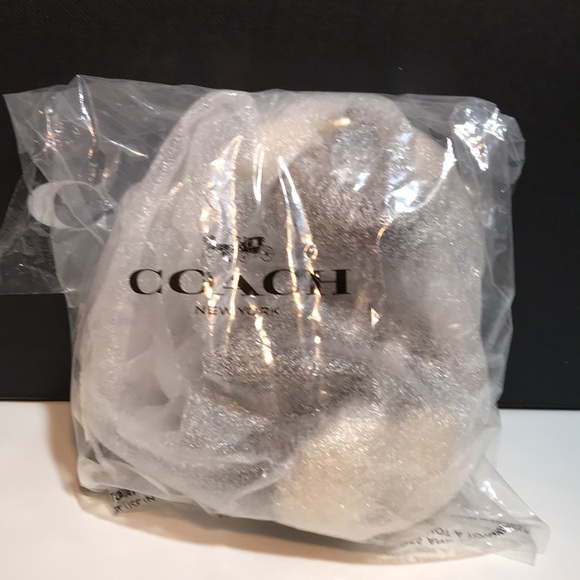 Coach Bear Bag Charm In Signature Canvas New with Tags.•*🐻 - Picture 10 of 10